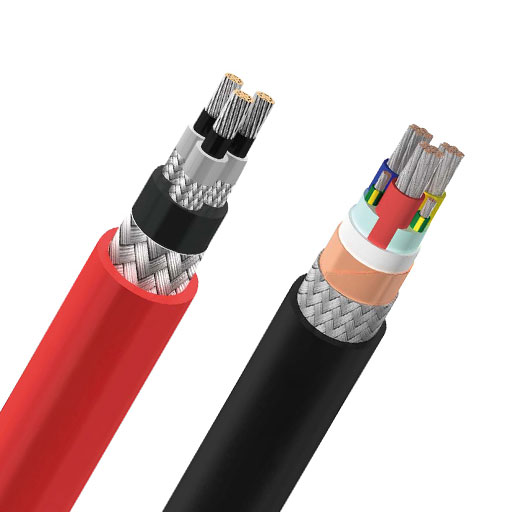 كابلات مبطط بحاري